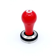 Tamper rot mit Logo, 49 mm