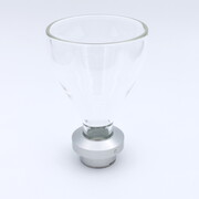 Glass Hopper with holder, Moca D