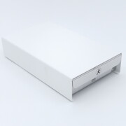 Knock out Drawer, White