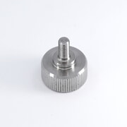 knurled screw